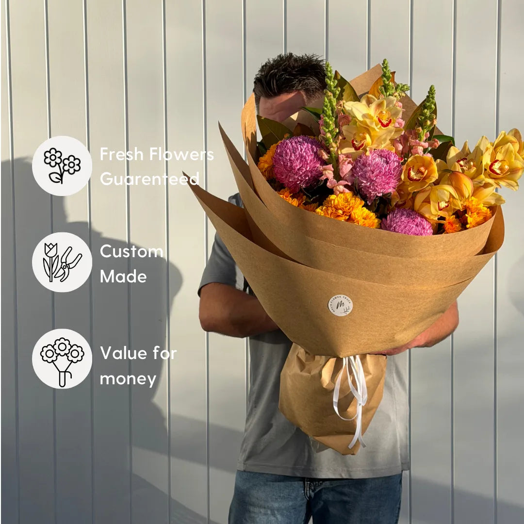 Luscious & Bright Bouquet - Bold & Colourful